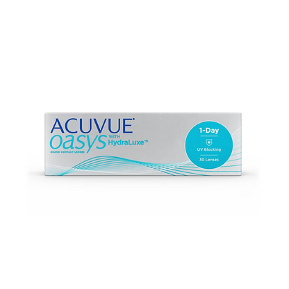 Acuvue® Oasys 1-Day with HydraLuxe® - Sphere | Pack 30 &amp; 90