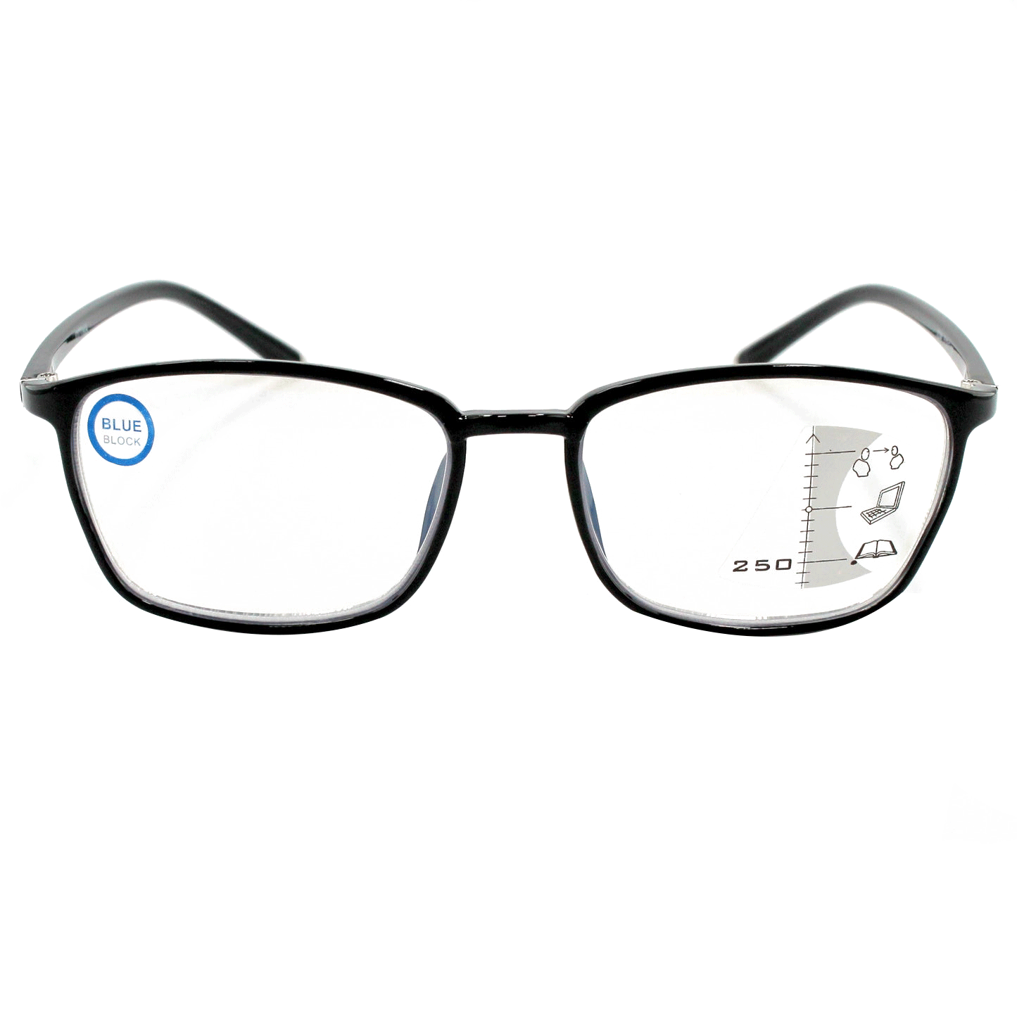 Blue Light Blocking Reading Glasses | Progressive Lenses (JC041)