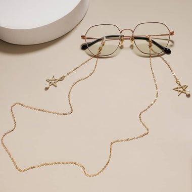 Charmswear | Catena per occhiali d'oro | Mescolare i disegni