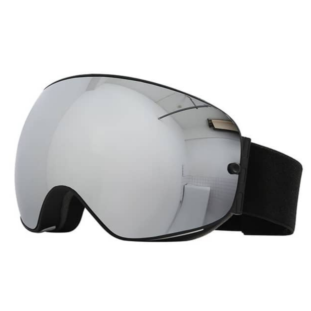 MASQUE DE SKI &amp;amp; SNOWBOARD 08 ADULTE GRIS/NOIR